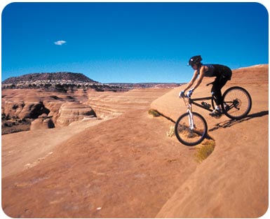 mountain biking moab, utah